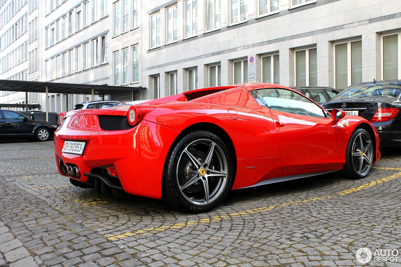 Ferrari 458 Spider