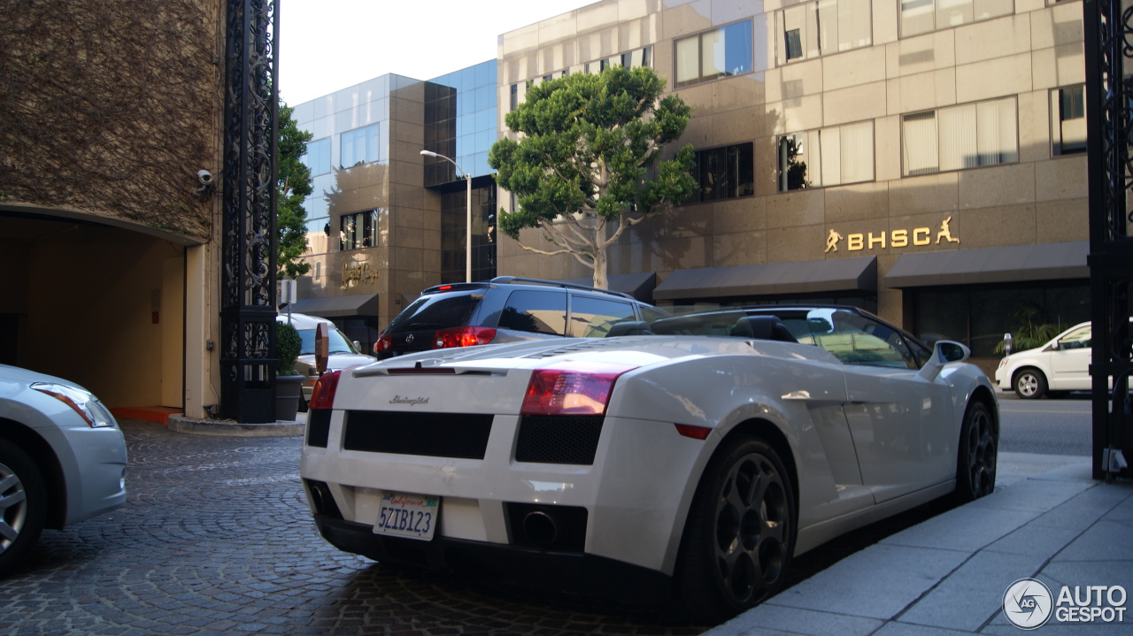 Lamborghini Gallardo Spyder