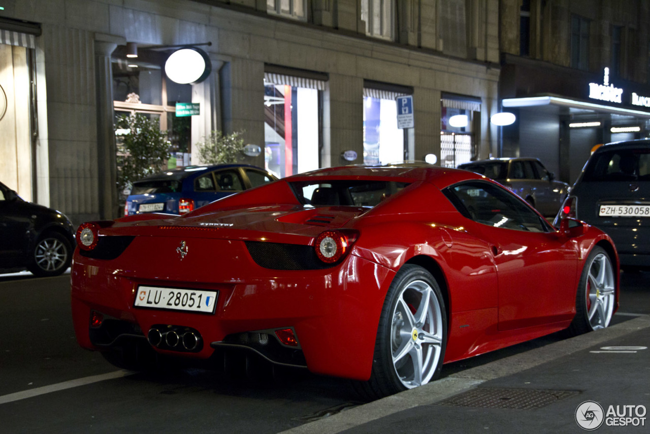 Ferrari 458 Spider