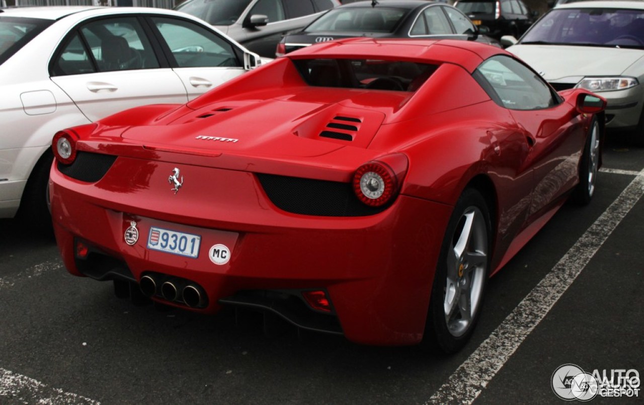 Ferrari 458 Spider