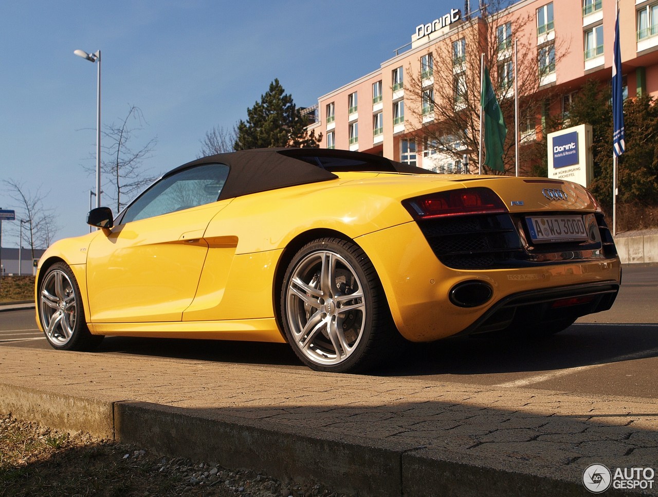 Audi R8 V10 Spyder - 26 March 2012 - Autogespot