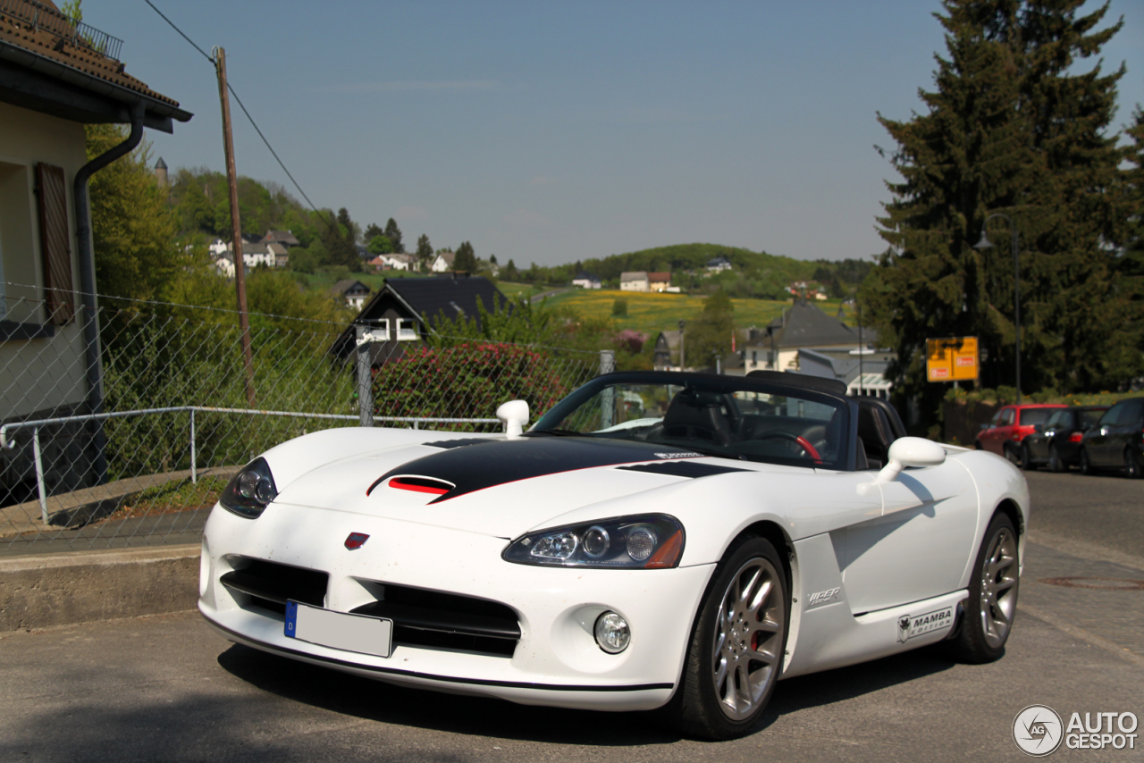 Dodge Viper SRT-10 Roadster White Mamba Edition