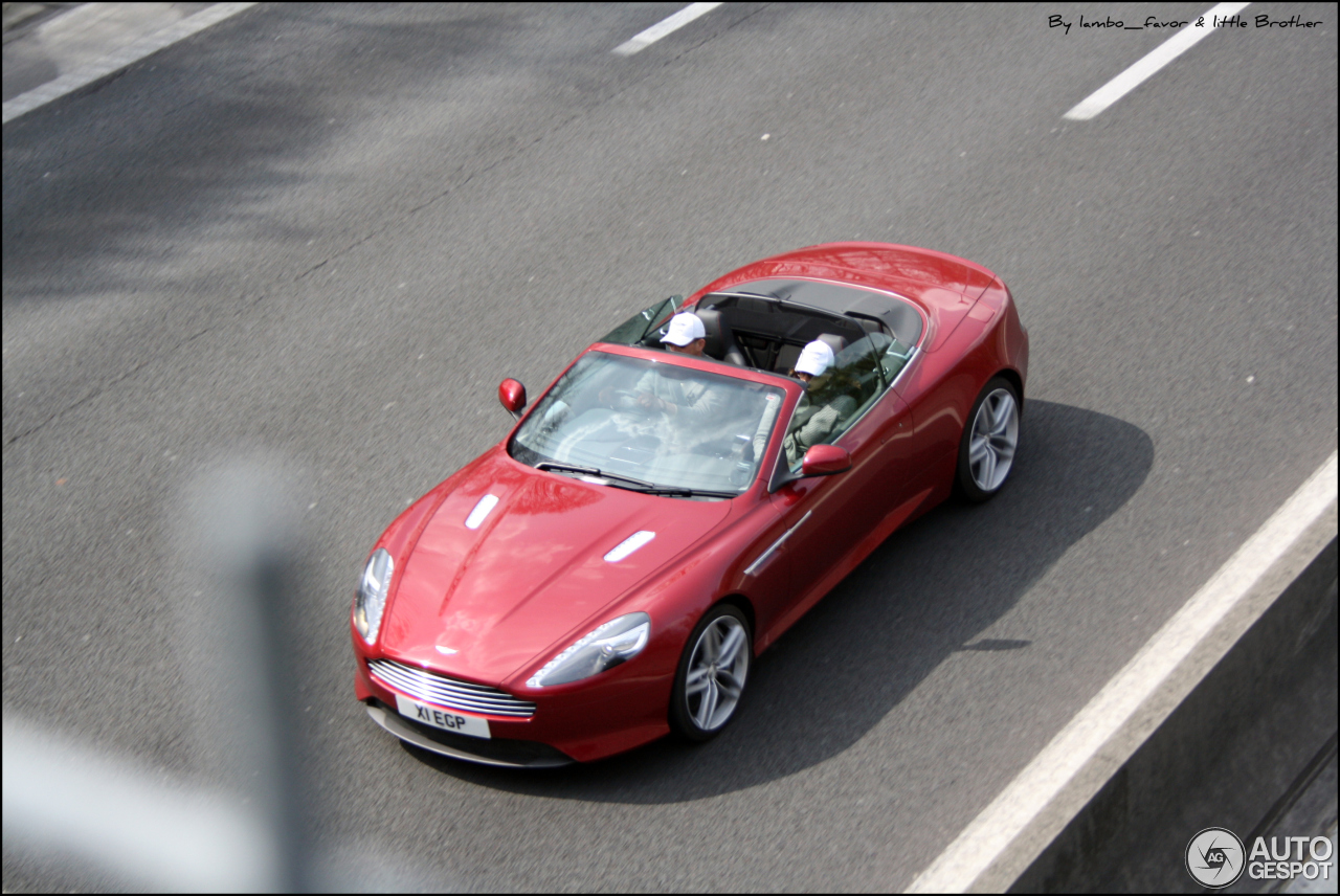 Aston Martin Virage Volante 2011