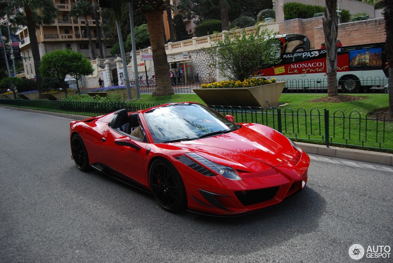 Ferrari 458 Spider Mansory Siracusa Monaco Limited Edition