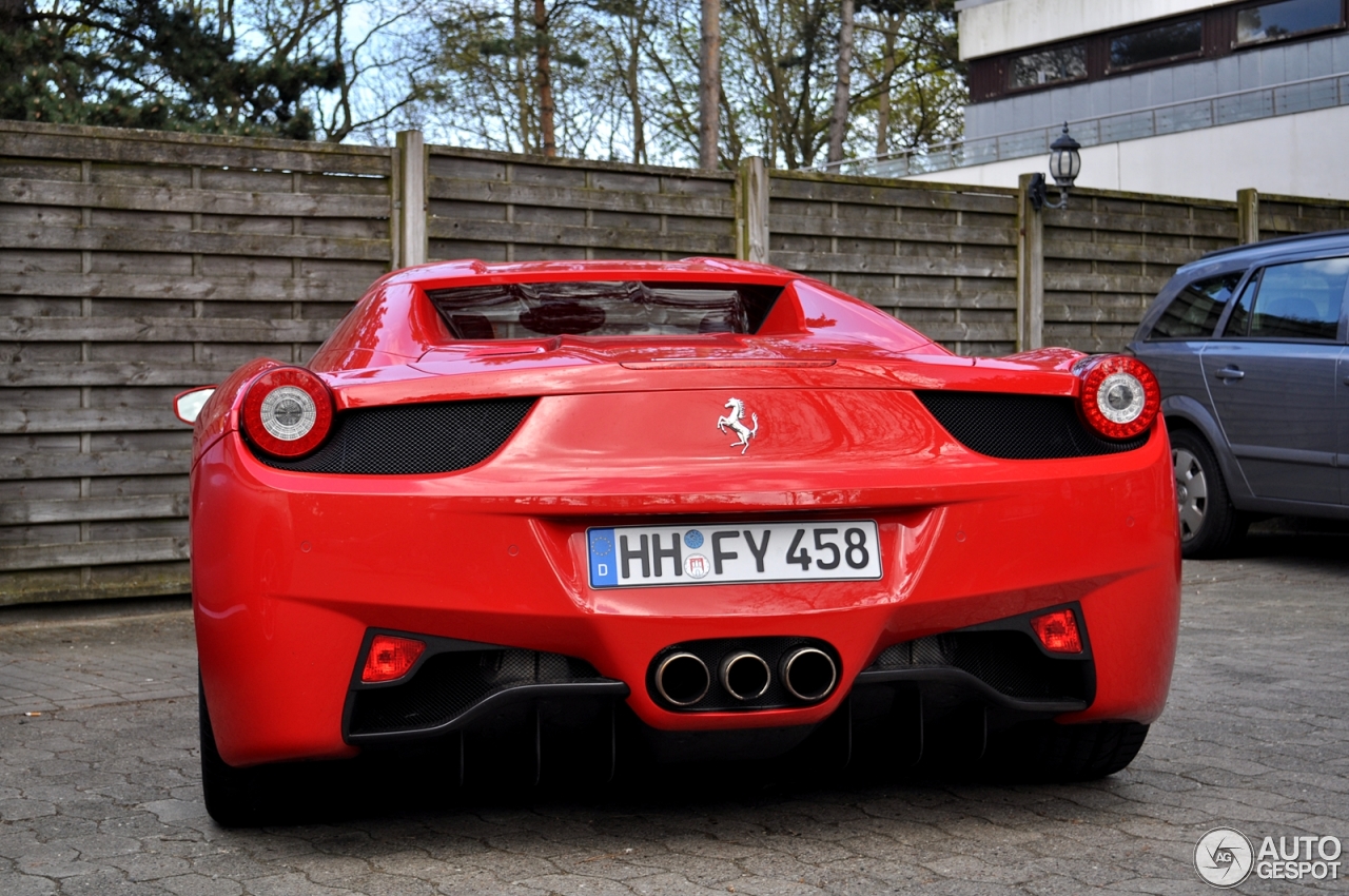 Ferrari 458 Spider