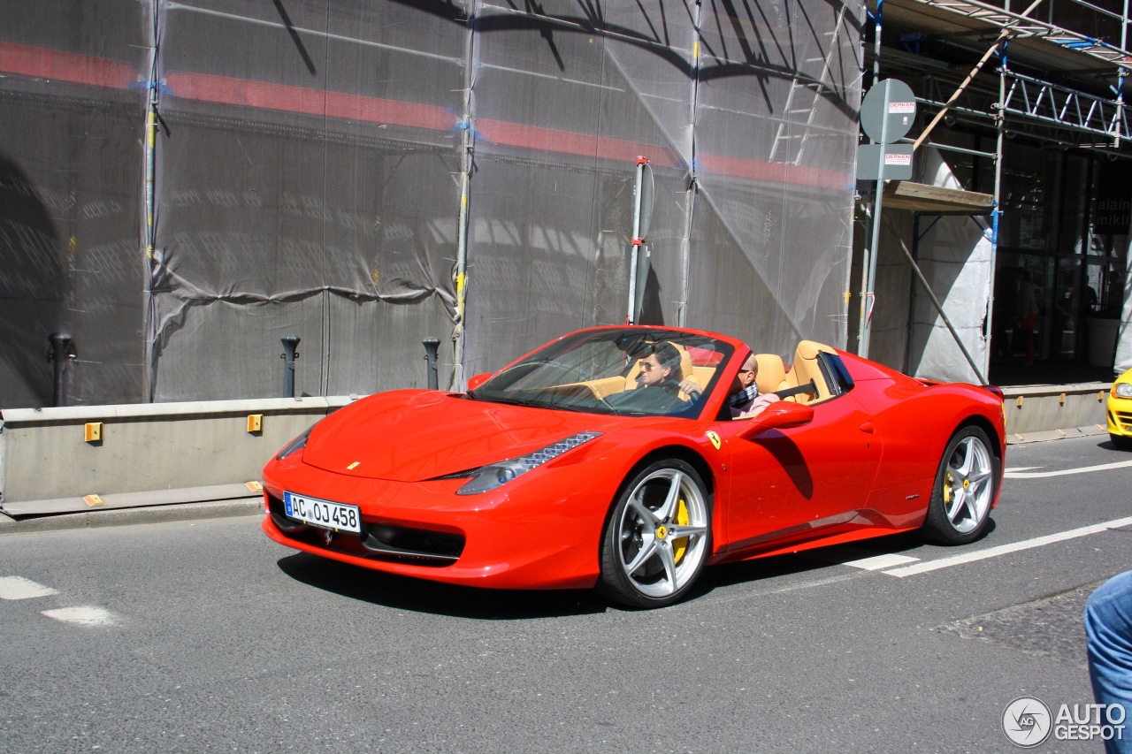 Ferrari 458 Spider