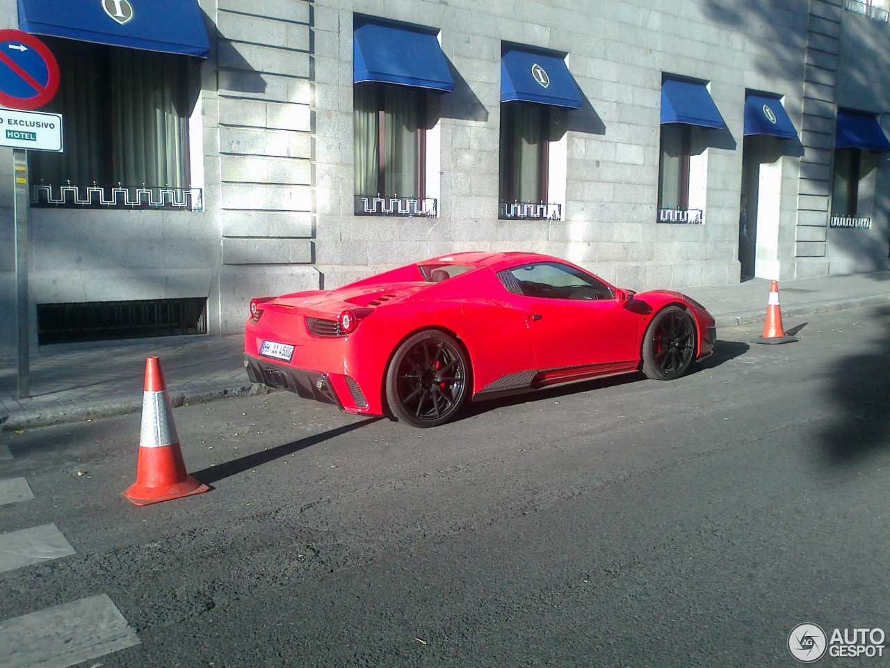 Ferrari 458 Spider Mansory Siracusa Monaco Limited Edition