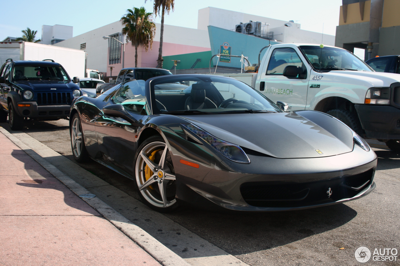 Ferrari 458 Spider