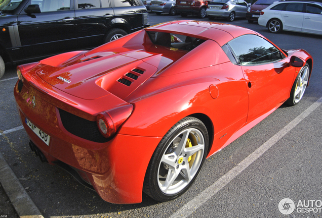 Ferrari 458 Spider