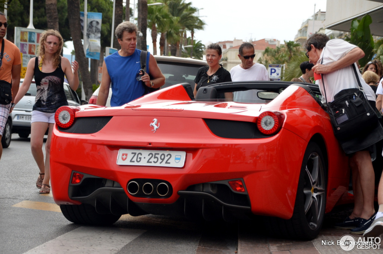 Ferrari 458 Spider