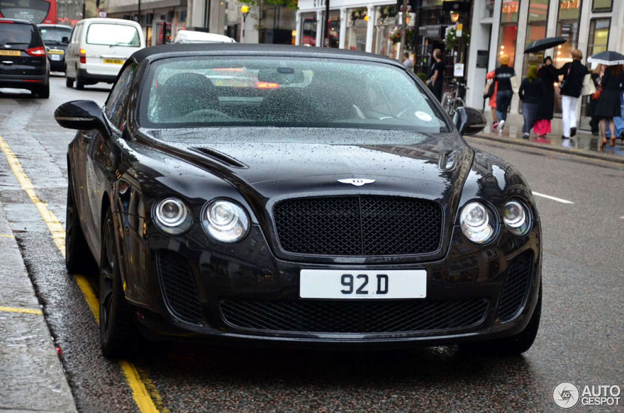 Bentley Continental Supersports Convertible