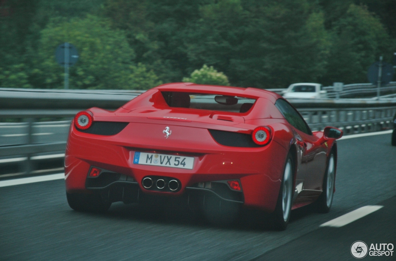 Ferrari 458 Spider