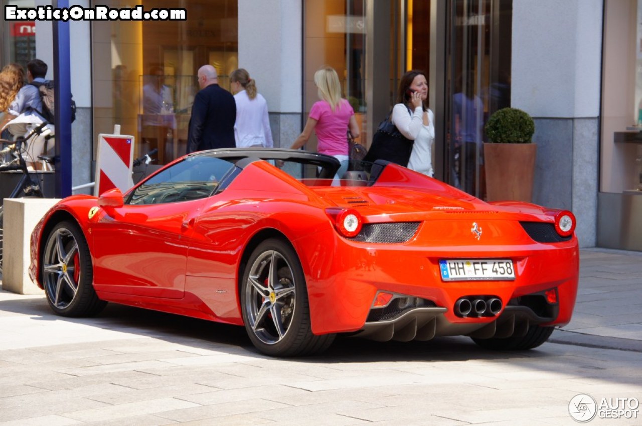 Ferrari 458 Spider