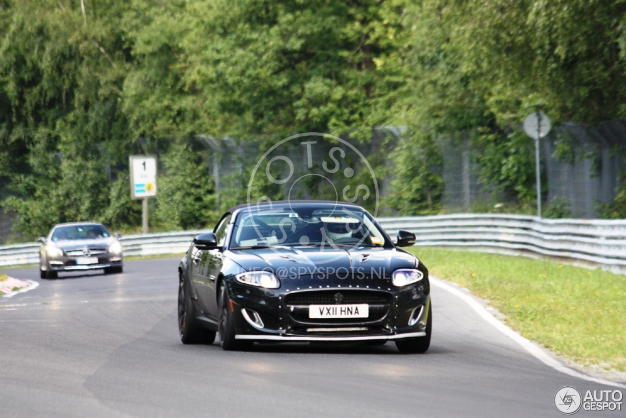 Jaguar F-TYPE R Convertible Mule