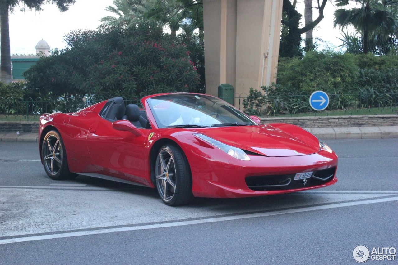 Ferrari 458 Spider