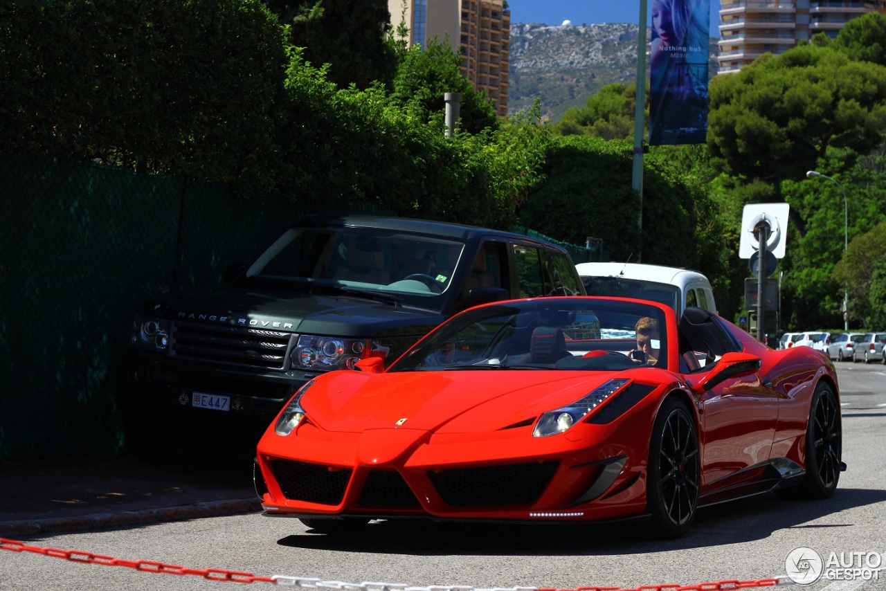 Ferrari 458 Spider Mansory Siracusa Monaco Limited Edition