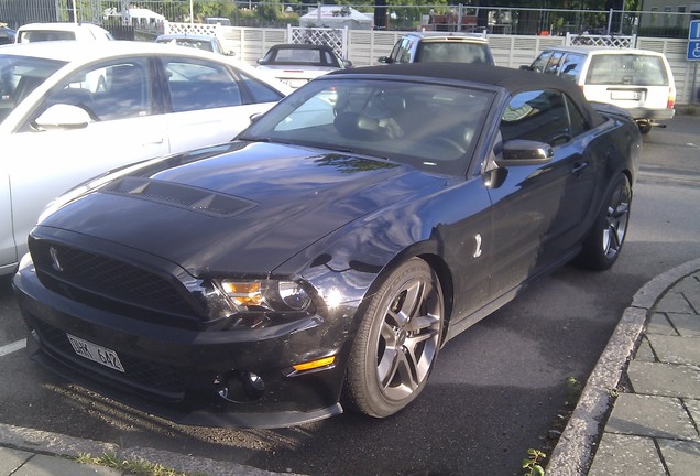 Ford Mustang Shelby GT500 Convertible 2010