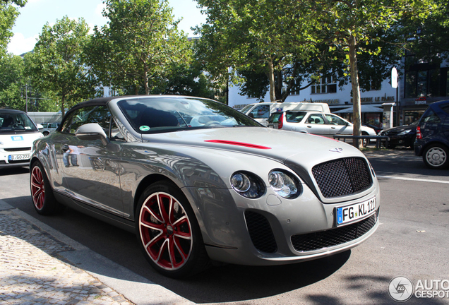 Bentley Continental Supersports Convertible ISR