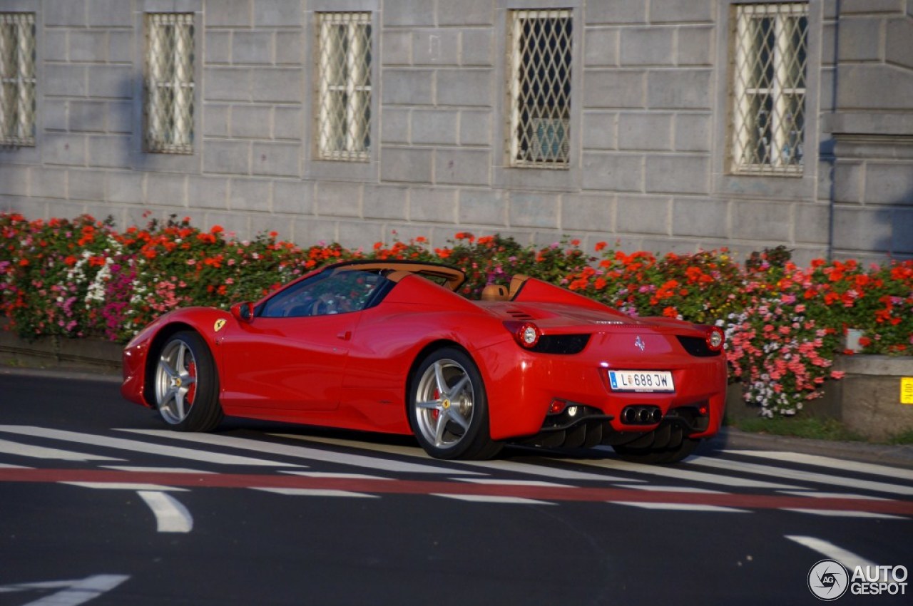 Ferrari 458 Spider