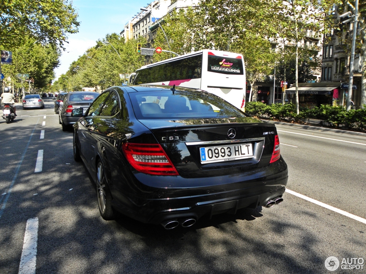 Mercedes-Benz C 63 AMG Coupé