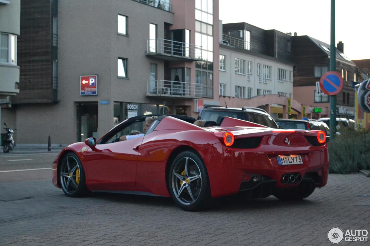 Ferrari 458 Spider