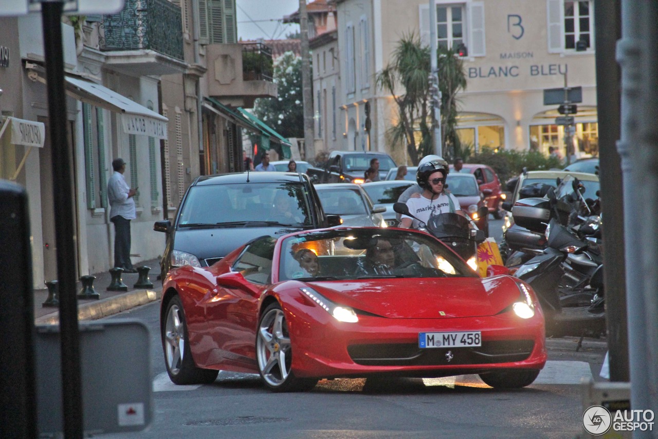 Ferrari 458 Spider