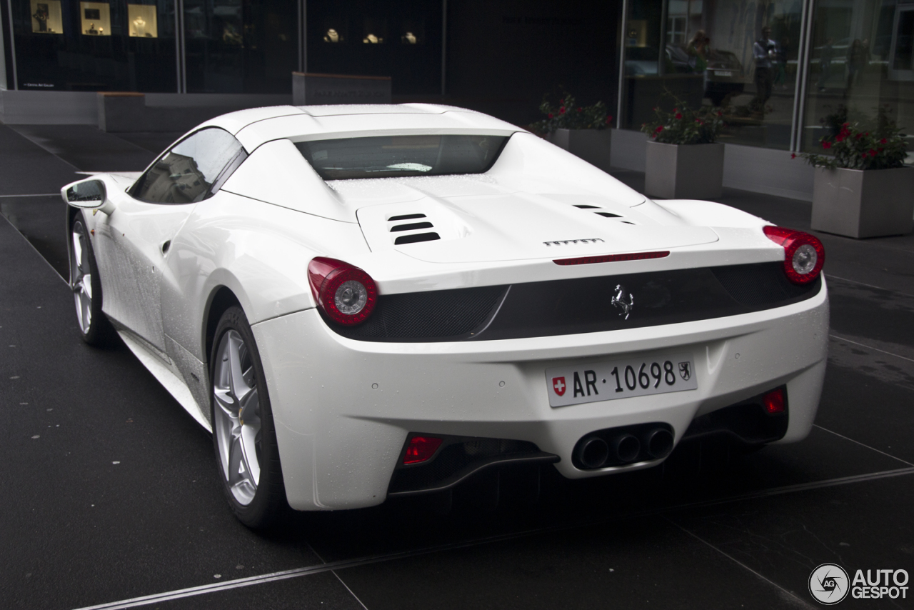 Ferrari 458 Spider