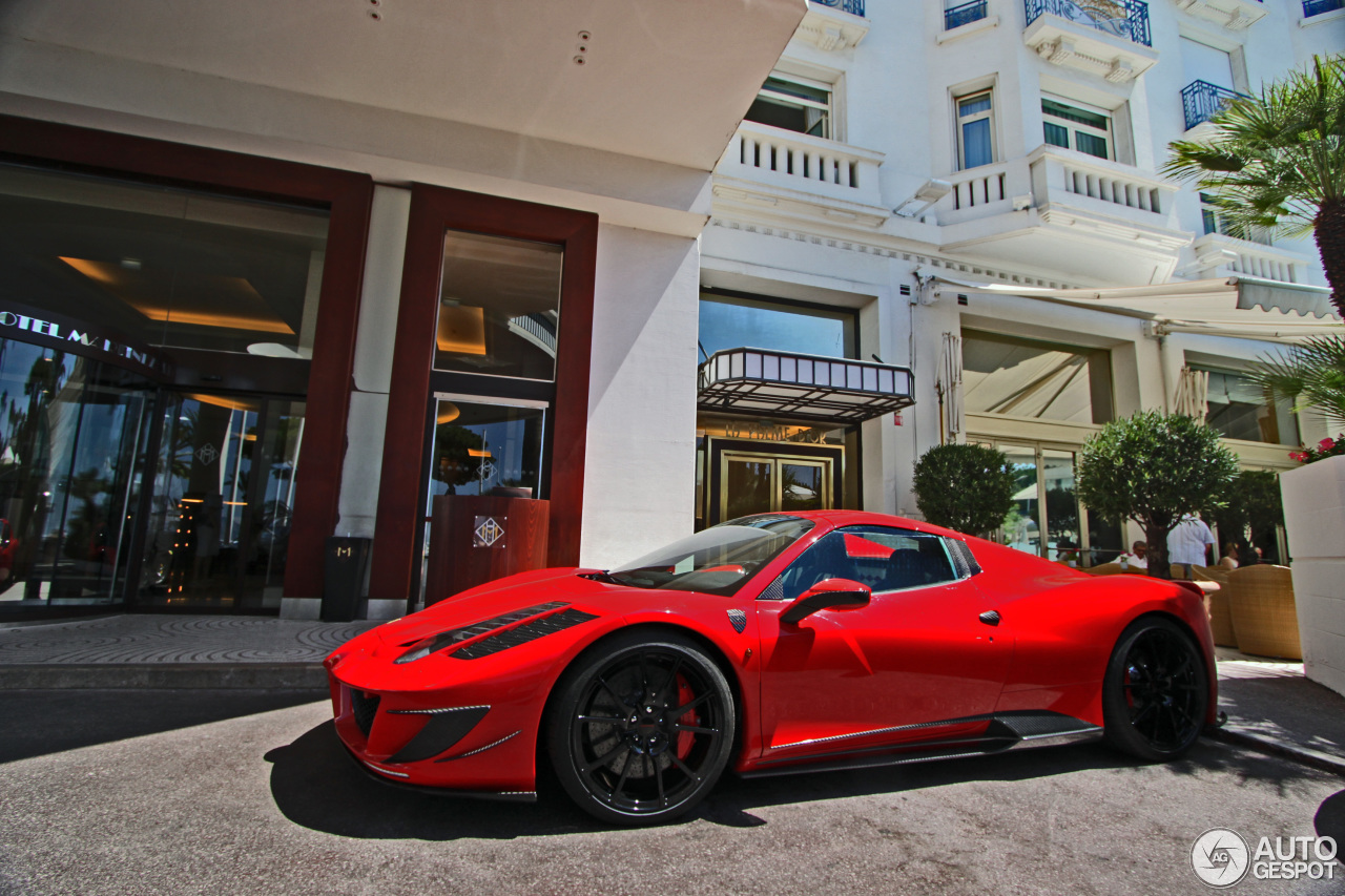 Ferrari 458 Spider Mansory Siracusa Monaco Limited Edition