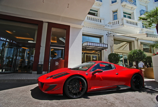 Ferrari 458 Spider Mansory Siracusa Monaco Limited Edition