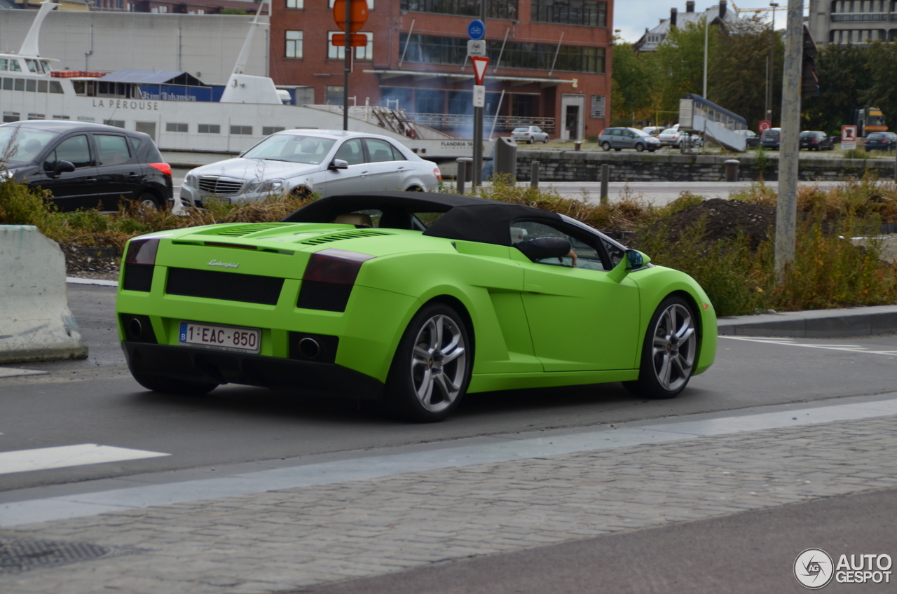 Lamborghini Gallardo Spyder