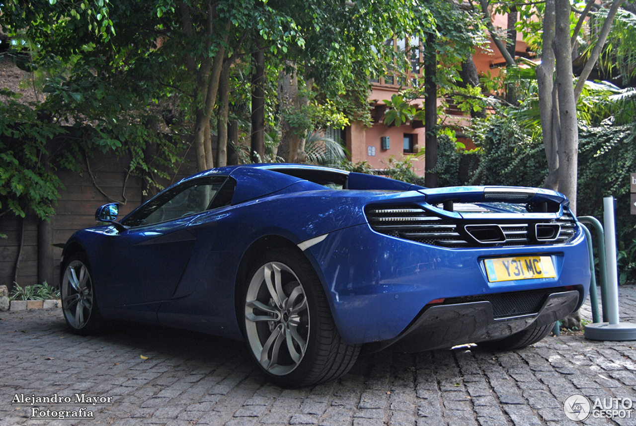 McLaren 12C Spider