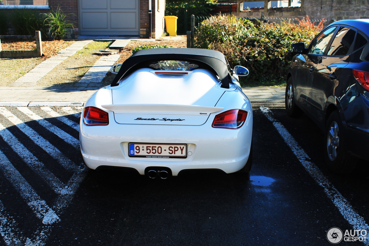 Porsche 987 Boxster Spyder