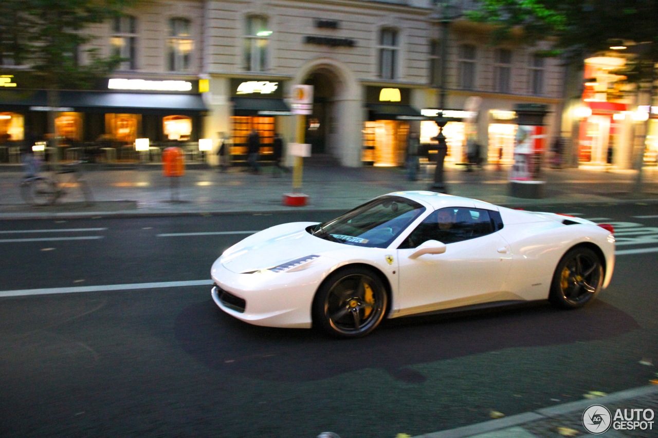 Ferrari 458 Spider