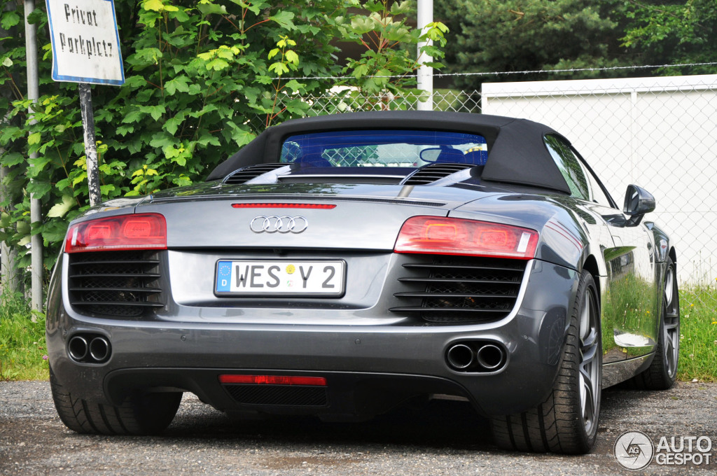 Audi R8 V8 Spyder