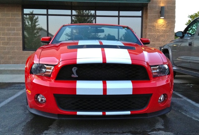 Ford Mustang Shelby GT500 Convertible 2010