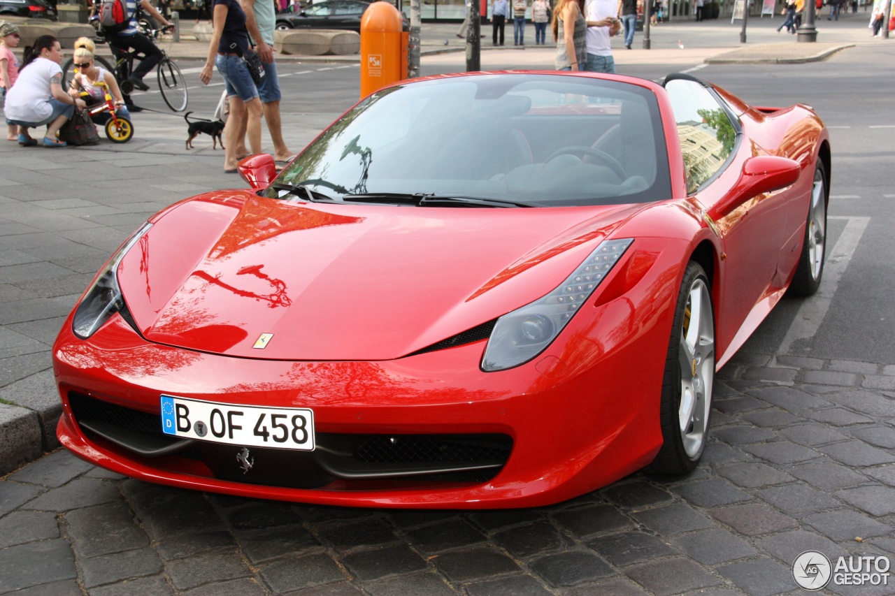 Ferrari 458 Spider