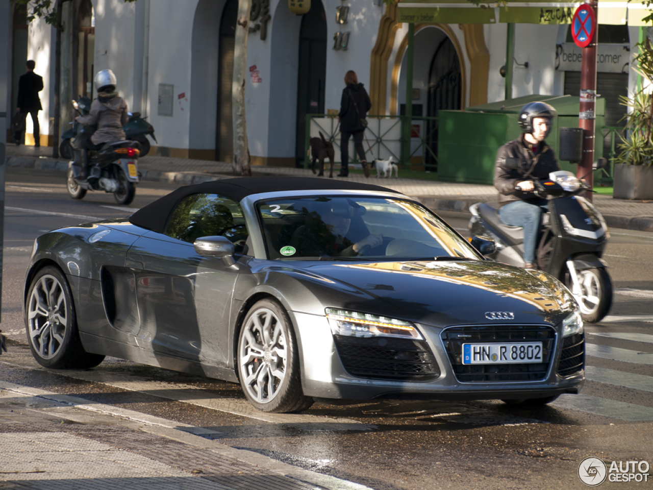 Audi R8 V8 Spyder 2013