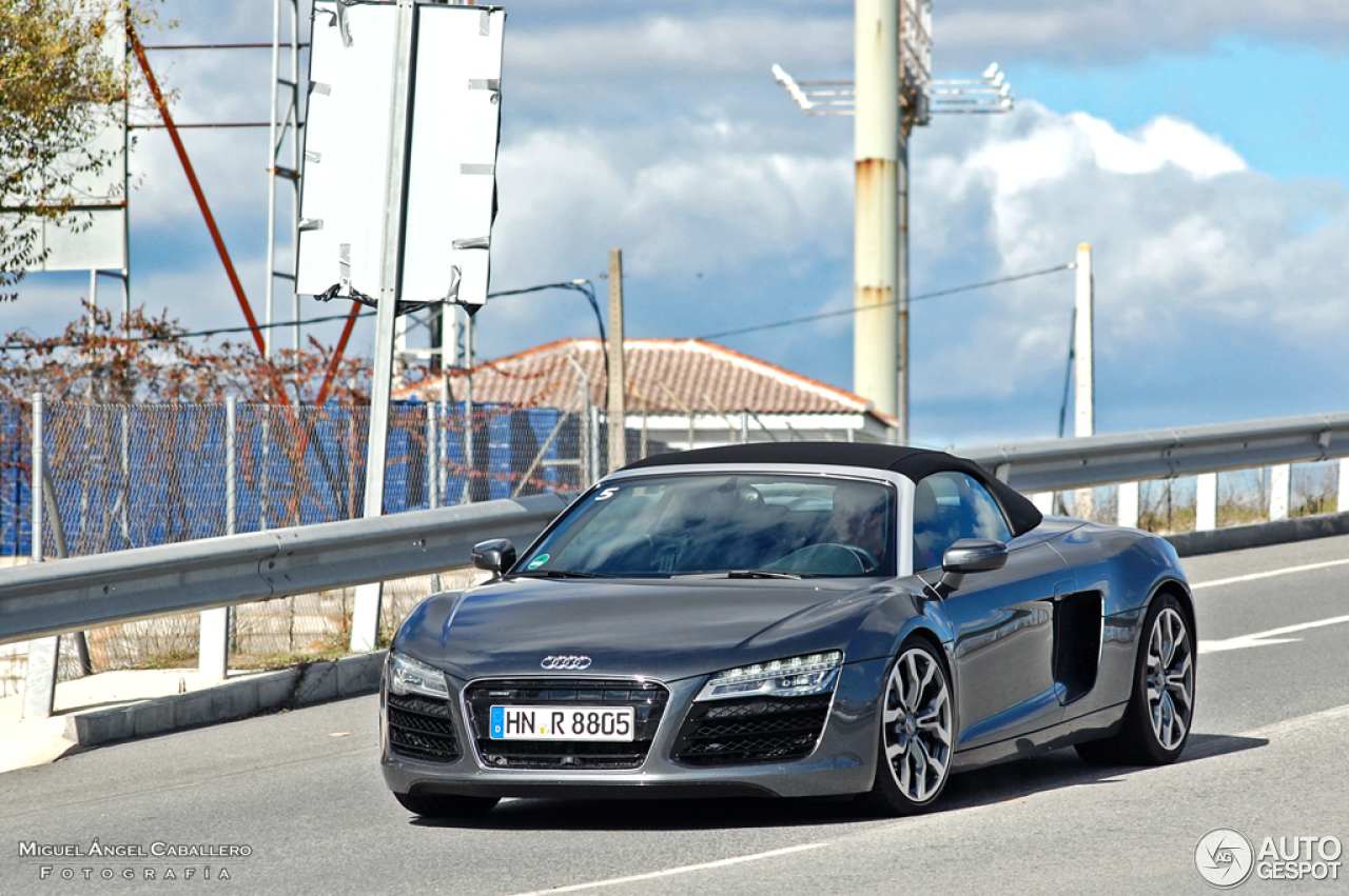 Audi R8 V8 Spyder 2013