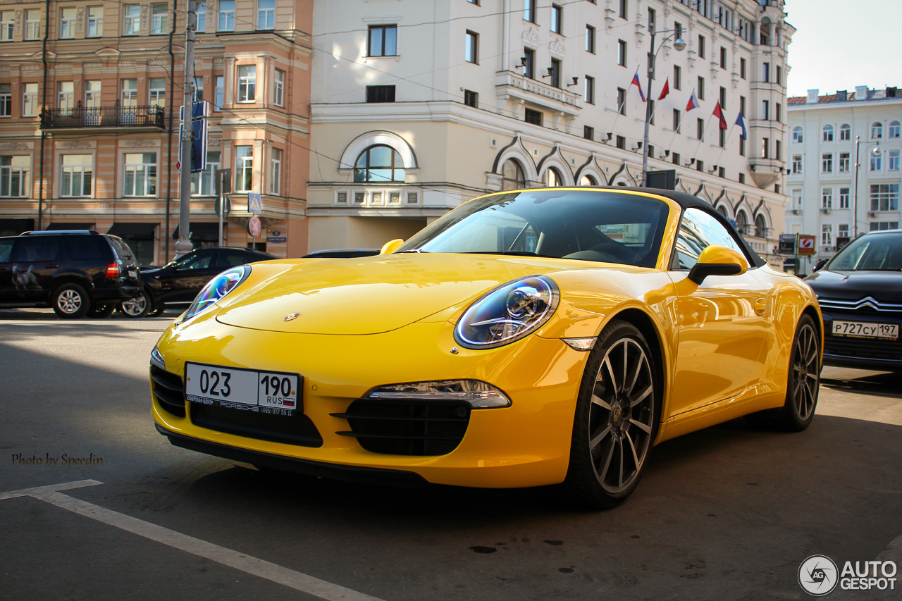 Porsche 991 Carrera S Cabriolet MkI