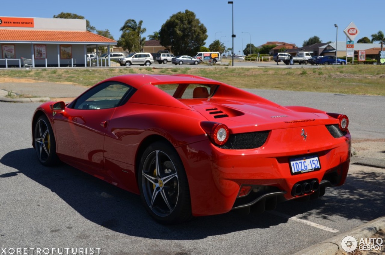 Ferrari 458 Spider