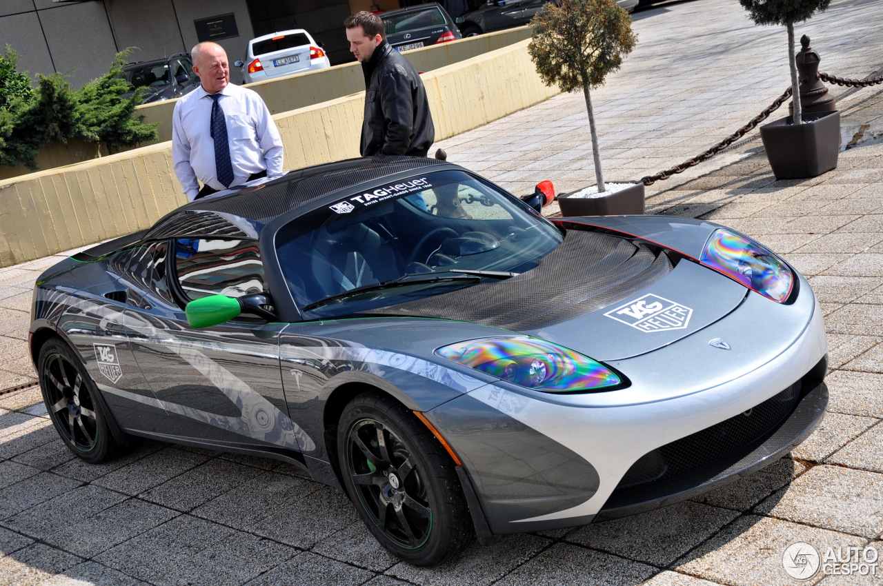 Tesla Motors Roadster Sport Tag Heuer