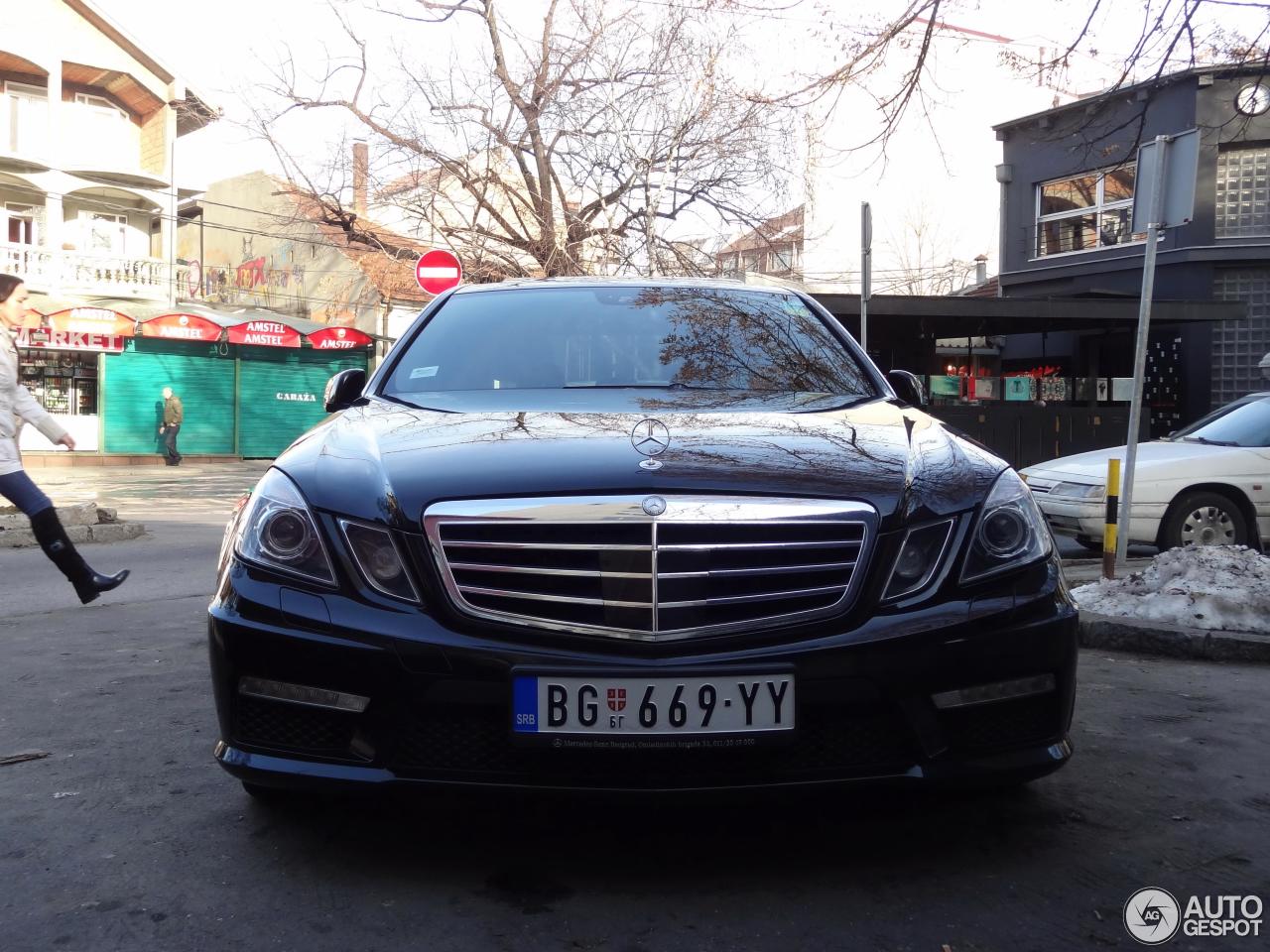 Mercedes-Benz E 63 AMG W212