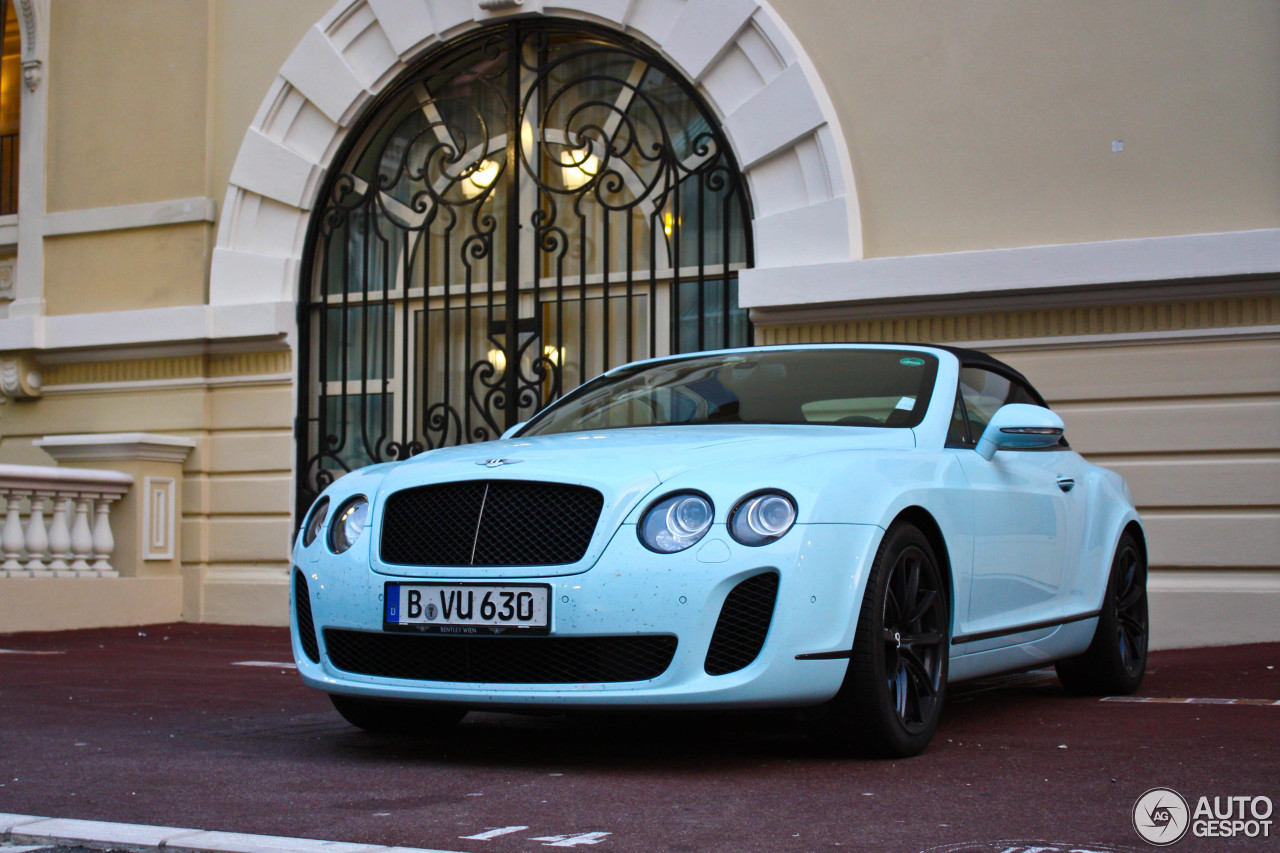 Bentley Continental Supersports Convertible