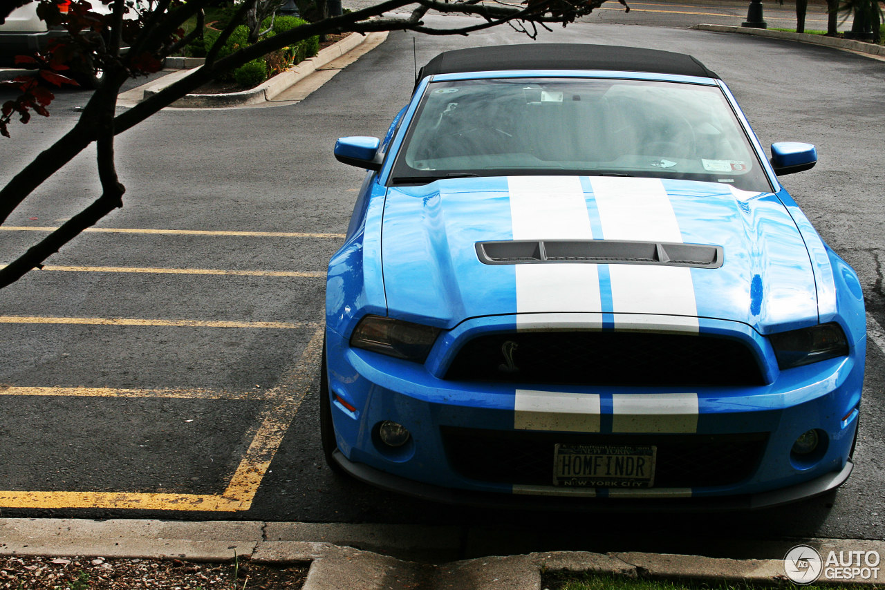 Ford Mustang Shelby GT500 Convertible 2010