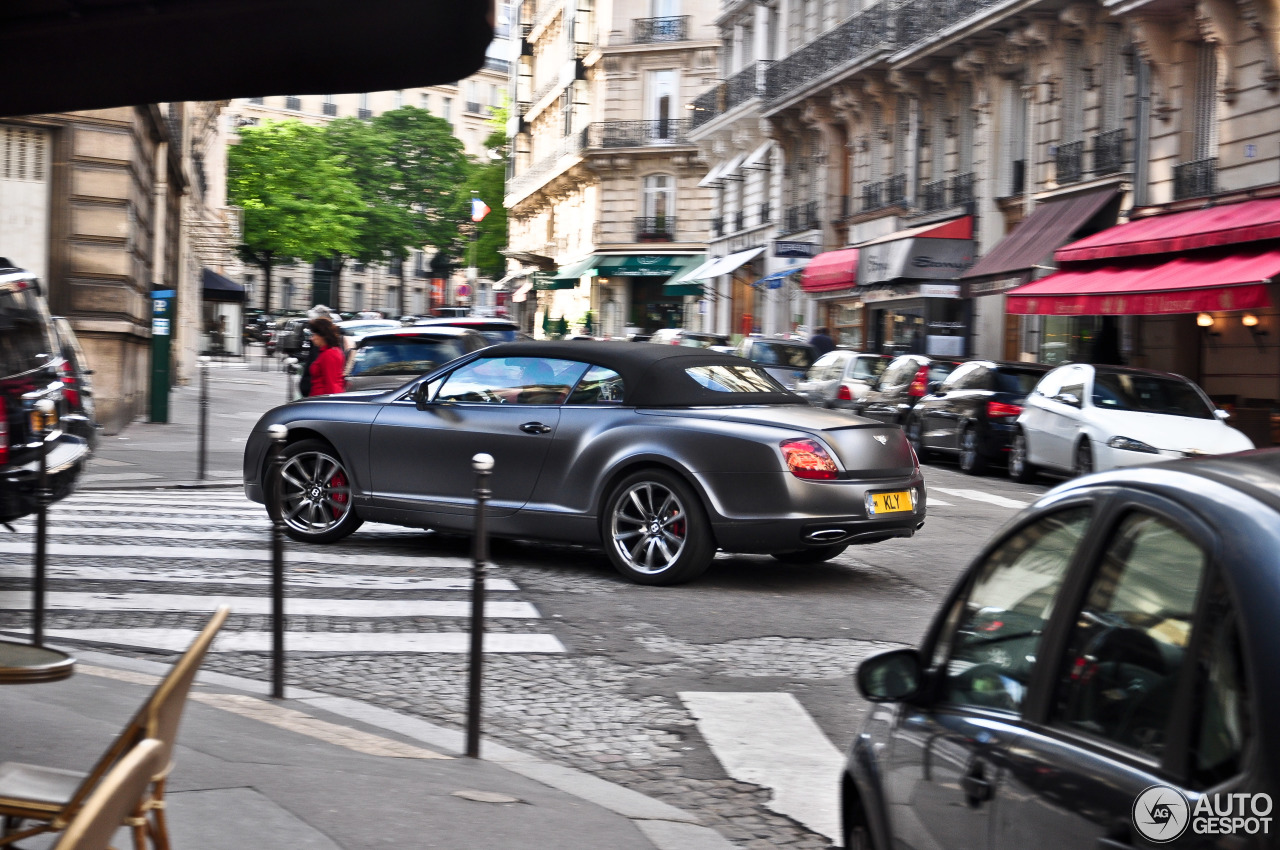 Bentley Continental Supersports Convertible