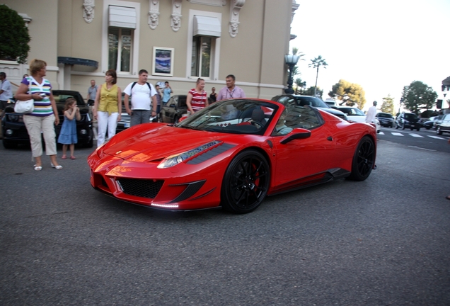 Ferrari 458 Spider Mansory Siracusa Monaco Limited Edition