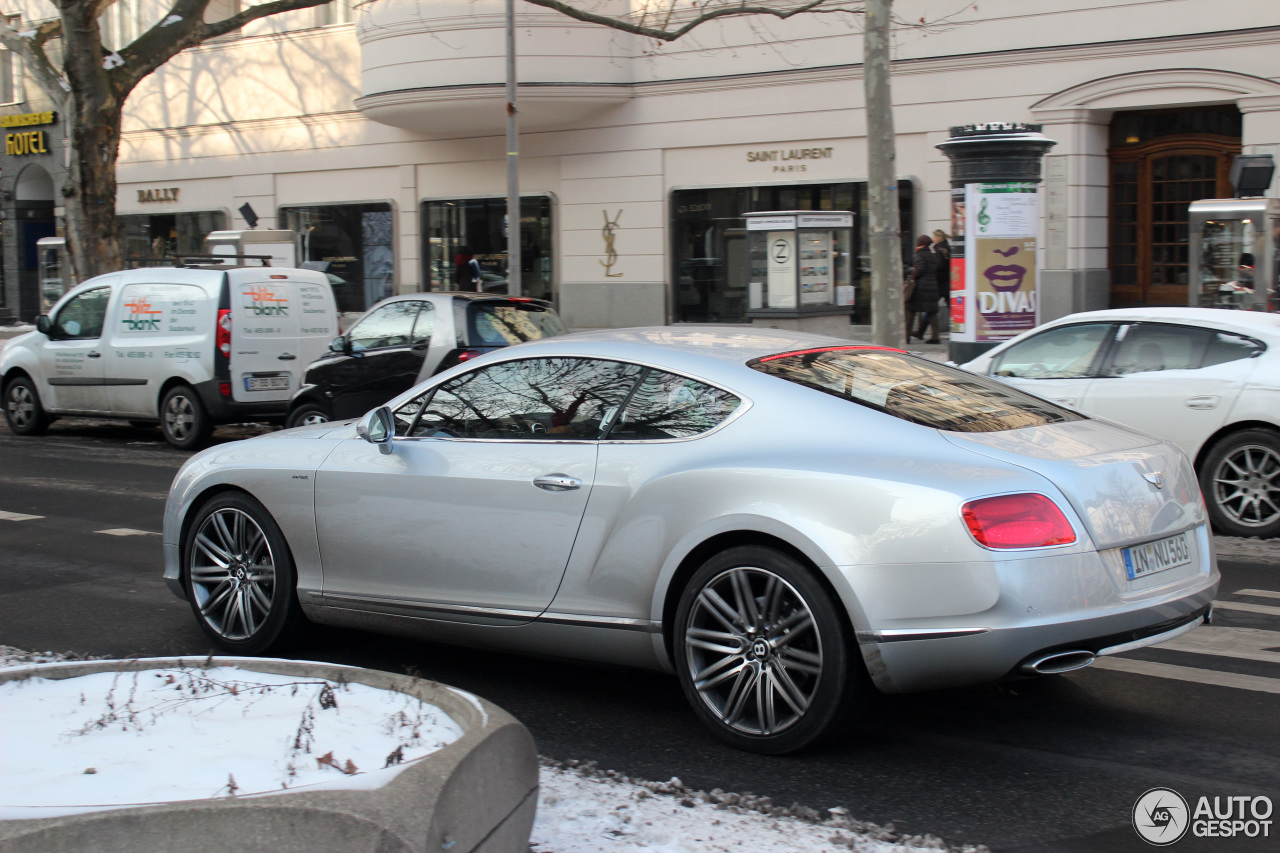 Bentley Continental GT Speed 2012