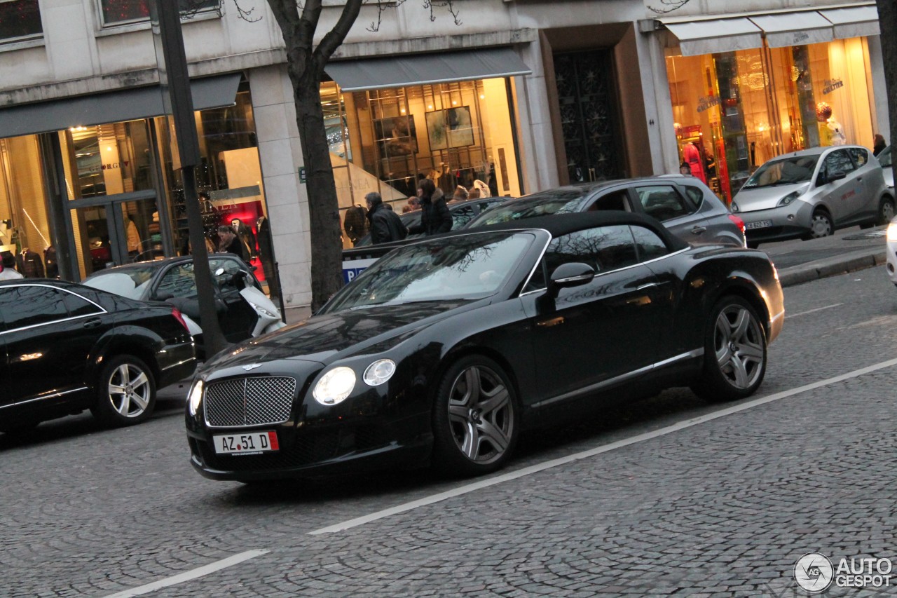 Bentley Continental GTC 2012