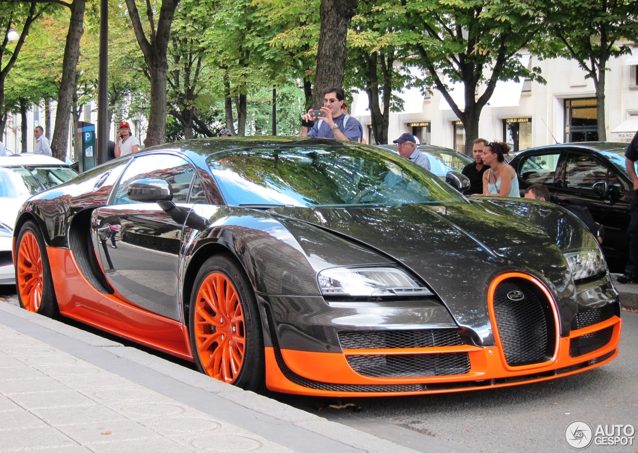 Bugatti Veyron 16.4 Super Sport L'Edition Spéciale Record du Monde