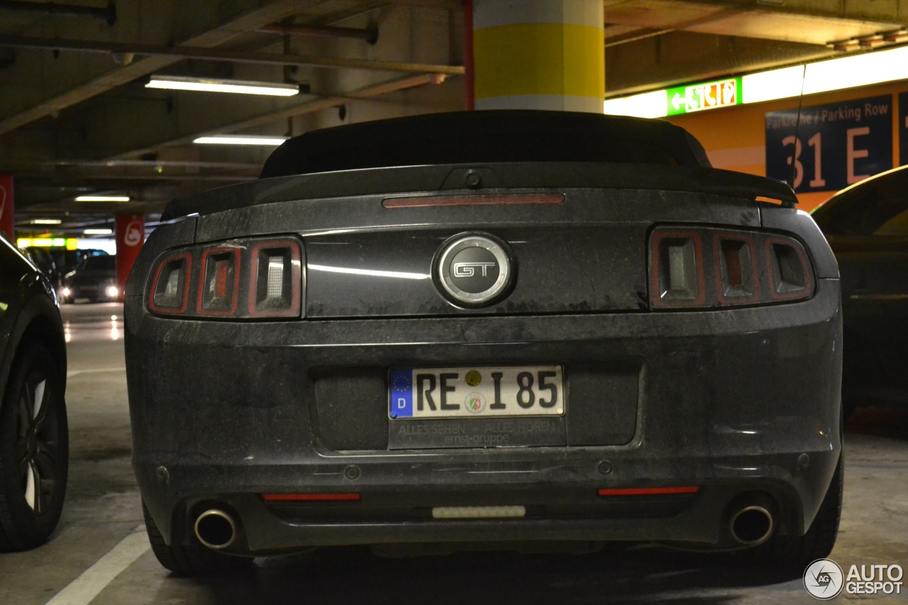 Ford Mustang GT Convertible 2013